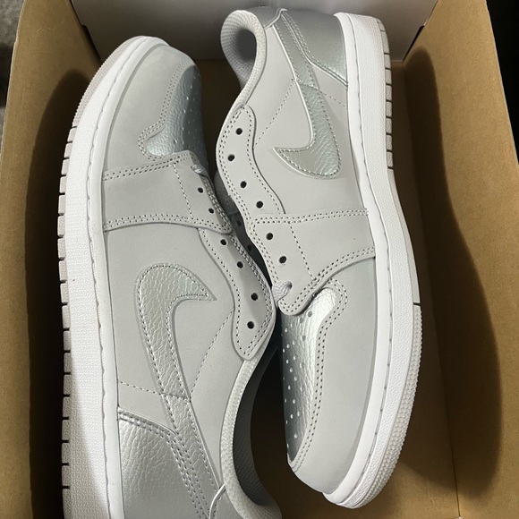 Jordan Other - Air Jordan 1 Retro Low OG  Grey Metallic Silver